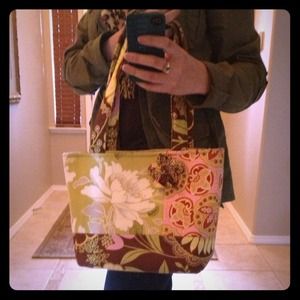 💥SOLD IN BUNDLE💥 Amy Butler fabric handbag/purse