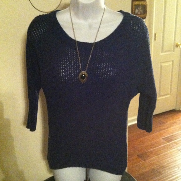Express high low sweater