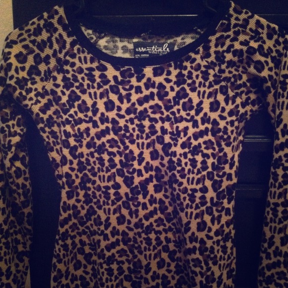Cheetah print thermal