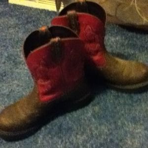 Brown with pink tops only worn 1 time