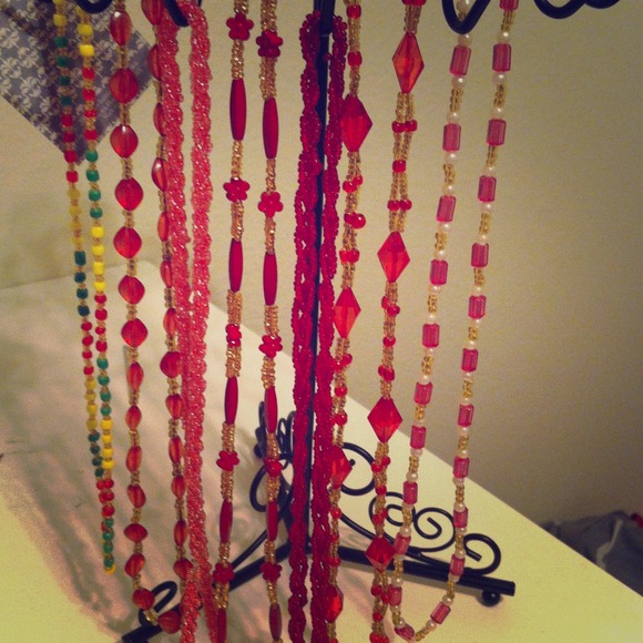 Long statement necklaces
