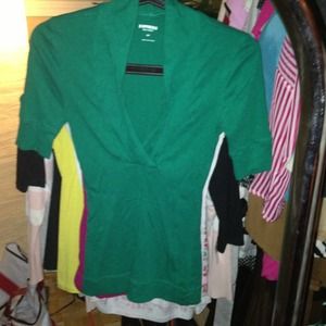 Green Vcut shirt