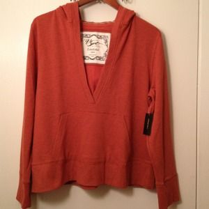 SOLD on eBay-V-neck pullover. Burnt orange 14/16