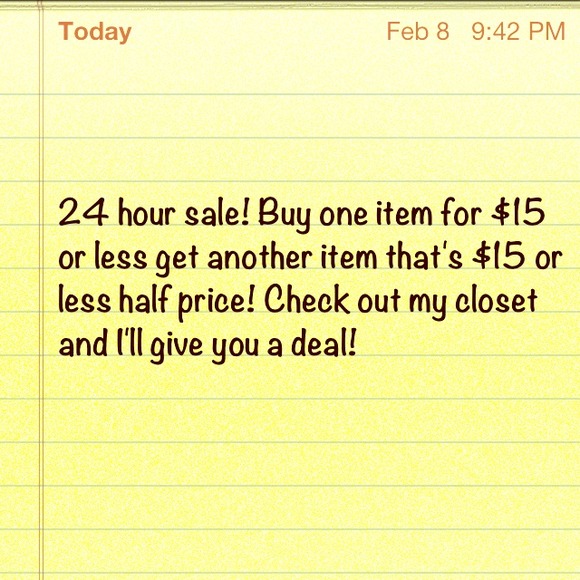 24 Hour Sale!!!