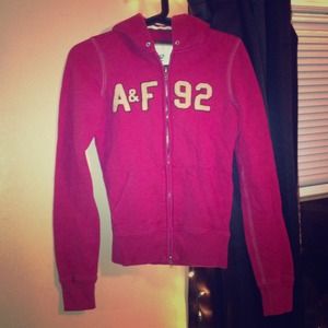 A&F Zip up hoodie