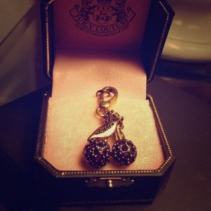 Juicy Couture Pave Cherry Charm