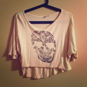 Skull belly shirt
