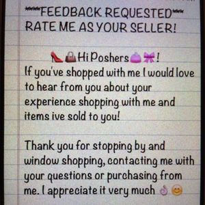 Feedback