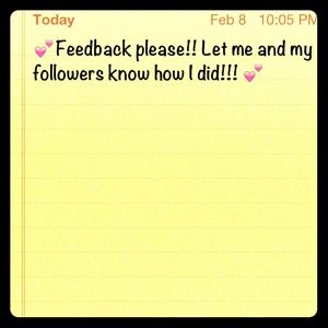 Feedback