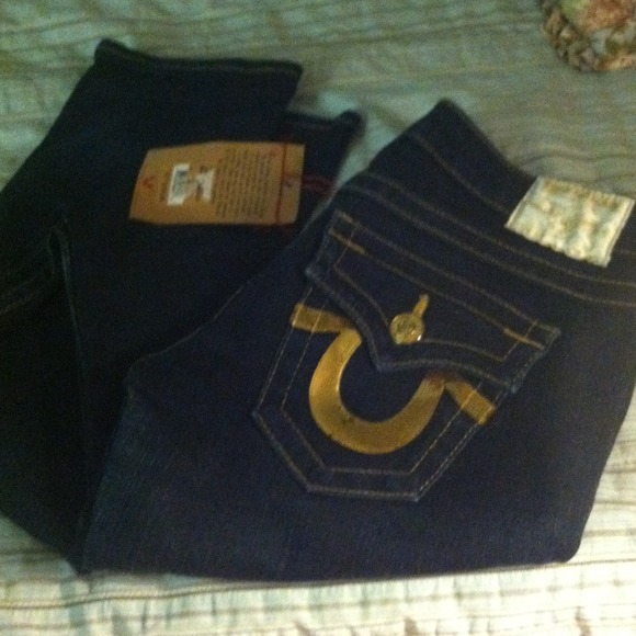 TR true religion stretch Becky , jeans 100 on PP - Picture 1 of 4
