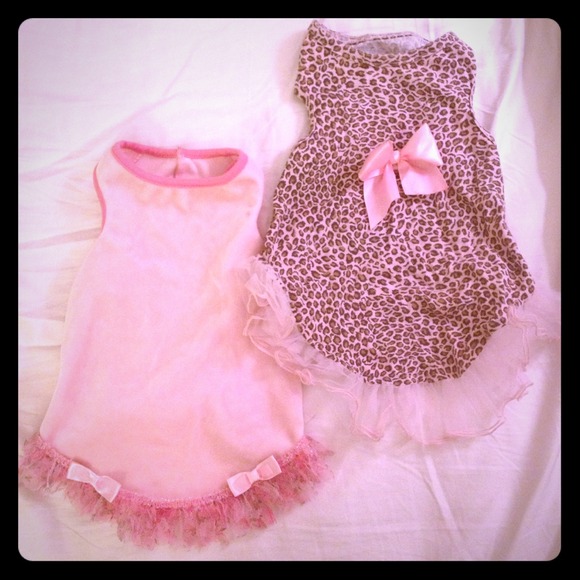 SOLD - BUNDLE!!! Dog dress bundle!!