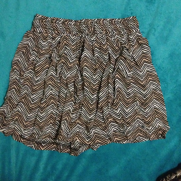 Animal print skirt