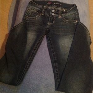 Women's Grane jeans sz1 Selma low rise curvy boot