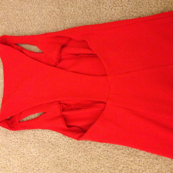 NWOT Asos Red Valentine Dress - Picture 3 of 3