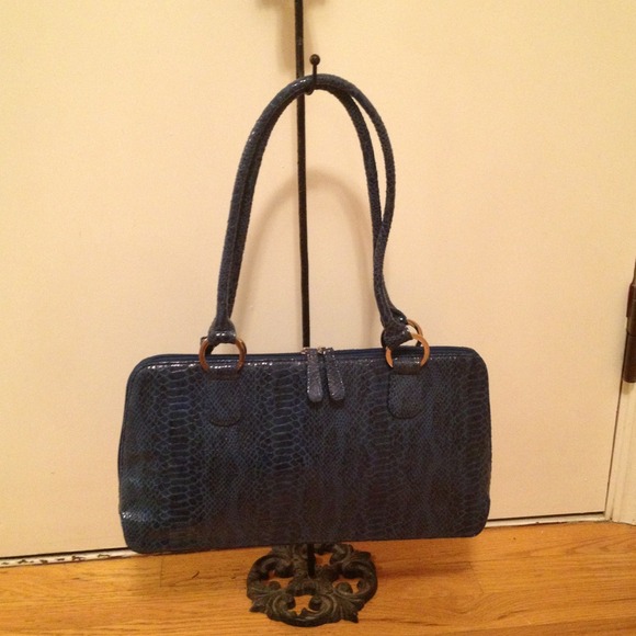 L. Erickson Serpentine Handbag