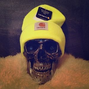 **** SOLD ***** Trendy Carhartt Hat! Yellow