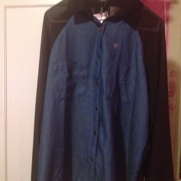 Blue jean top