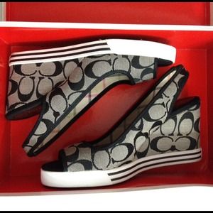 Coach platform shoes