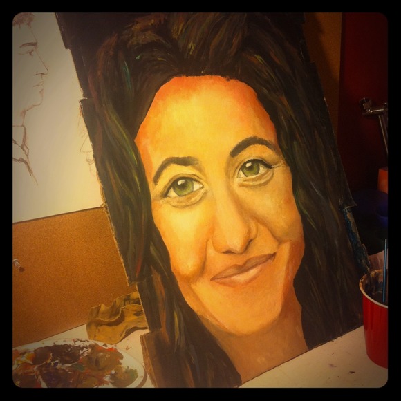 A portrait for a friend, in process!