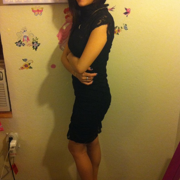 Black lace dress. @SOLD@