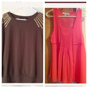 Sweater & shirt bundle