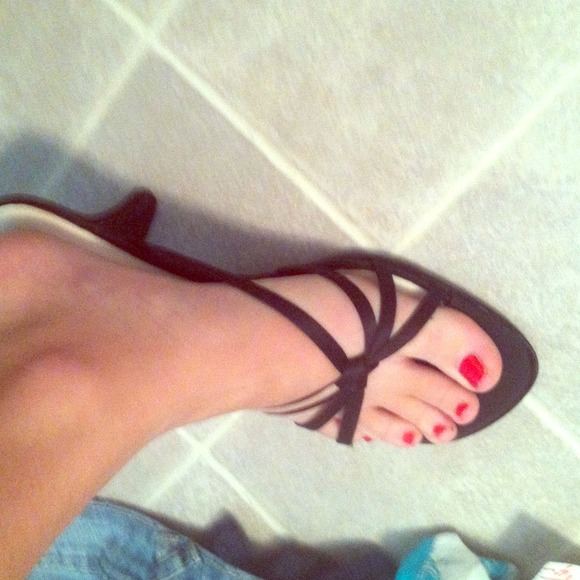 Black heels