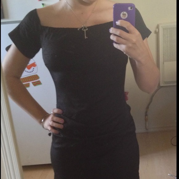 Nicole Miller New York long black Dress size S