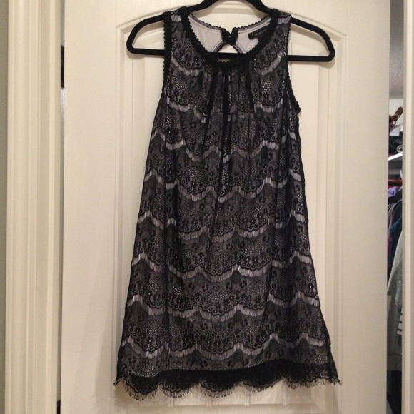 ❌Sold❌Vintage Style Lace mini dress