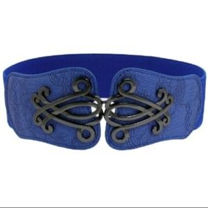 Blue Victiorian-Esque Cinch Belt 🆕