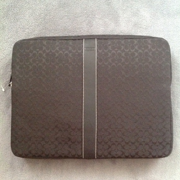 NEW COACH LAPTOP CASE