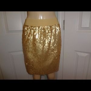 Plus size forever 21 gold skirt size 3x!
