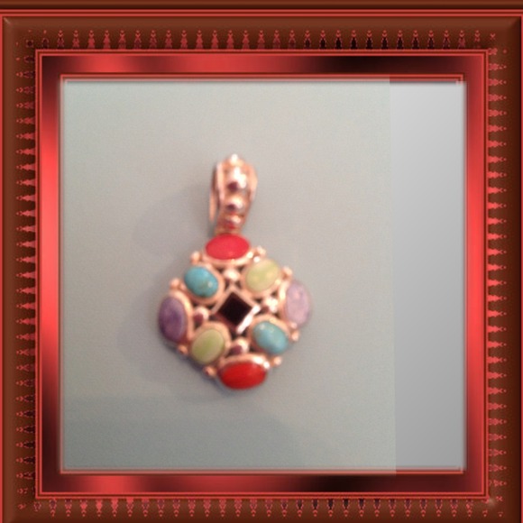 🔴🔴SOLD🔴🔴Sterling Silver Bracelet and Pendant - Picture 2 of 4