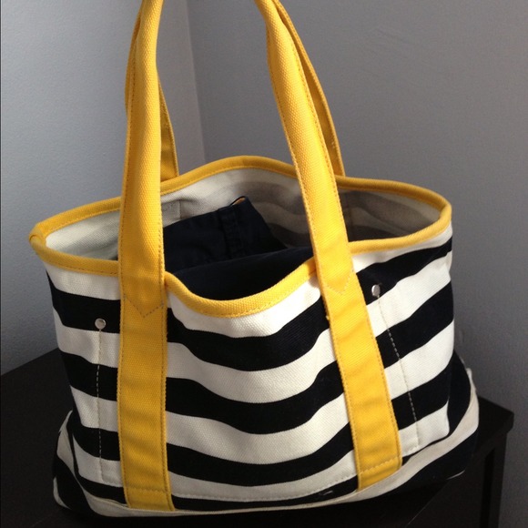 RESERVED J. Crew canvas tote