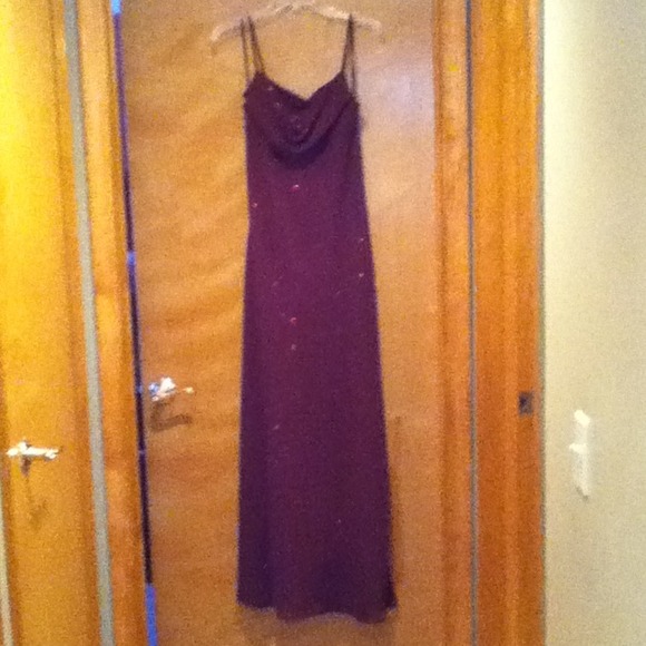 Maroon Dress