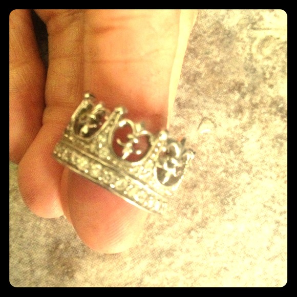 Sterling and Crystal Ring
