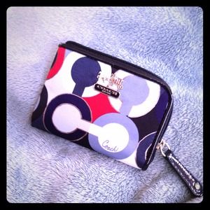 Coach coin wallet.