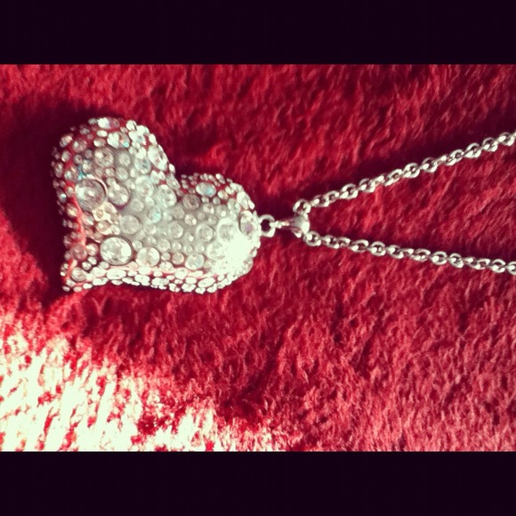 Bling Heart Necklace