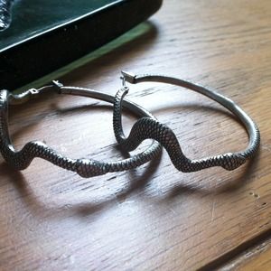 Snake earrings