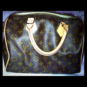 Louie Vuitton inspired Speedy 25