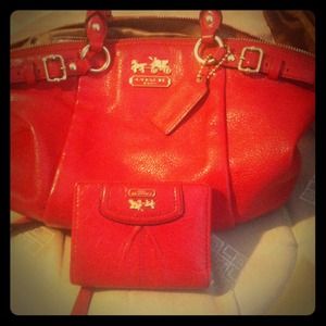 Original Coach Wallet With Purse Paid 650$ Retail