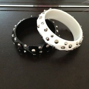 Spiked bangles