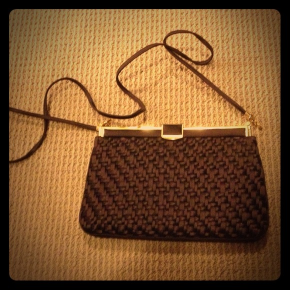 Authentic vintage Judith Leiber clutch!