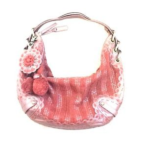 Isabella fiore burgundy/ rust color hobo.