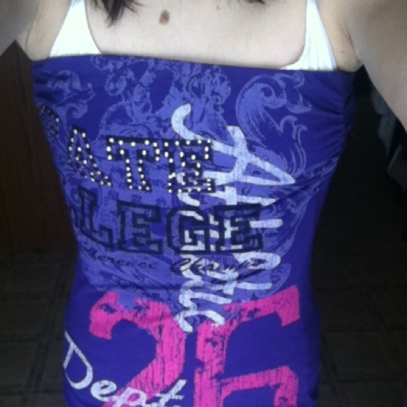 Purple strapless - Picture 2 of 2