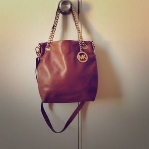 Authentic Michael Kors leather purse