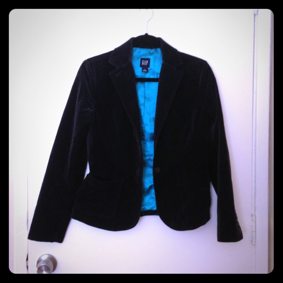 GAP Velvet Blazer