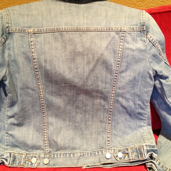 Distressed Denim Jacket - Picture 3 of 3