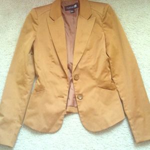 Brown blazer