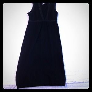 J. Crew black sweater dress