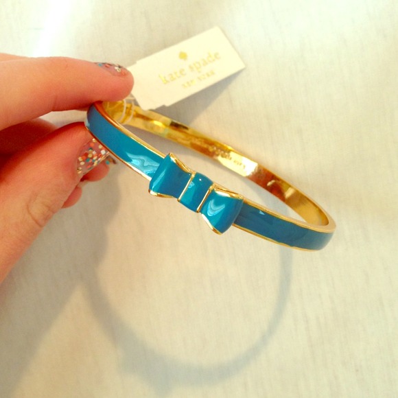 kate spade Take A Bow Turquoise Bracelet